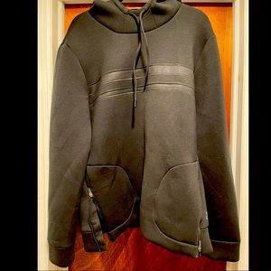 NWT fabletics hoodie with side zipper feature